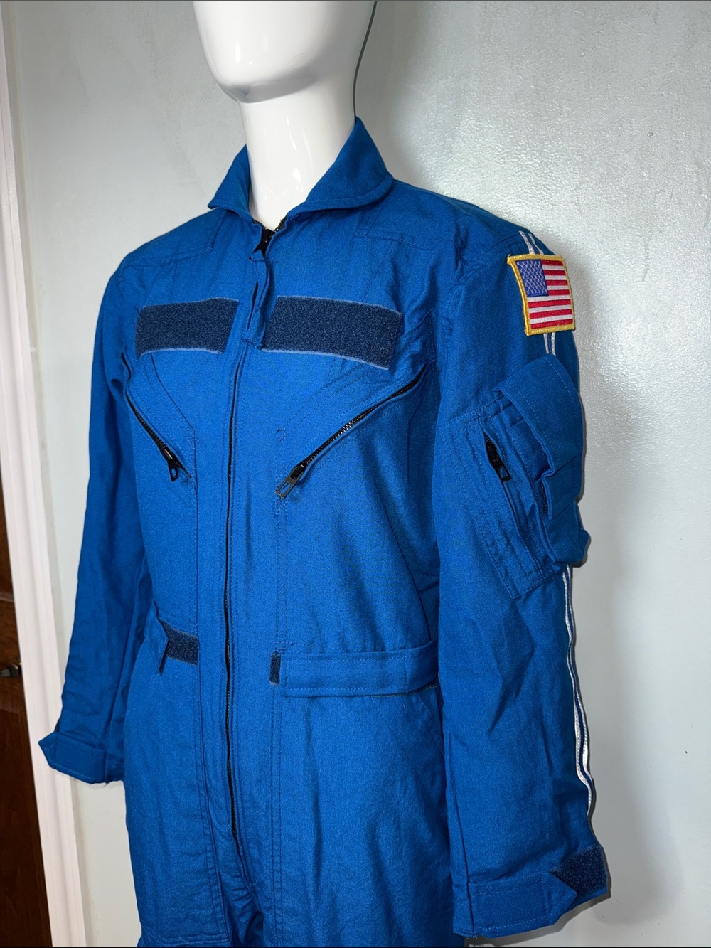 Aureus International Nomex Royal Blue Flight Jumpsuit Women’s Sz 6 R